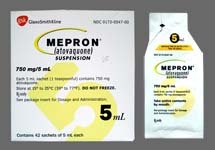 Image 0 of Mepron 750mg/5ml Susp 210 Ml By Glaxo Smithkline 