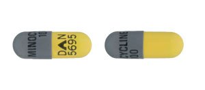 Image 0 of Minocycline Hcl 100 Mg Caps 50 By Actavis Pharma