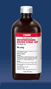 Metaproterenol Sul 10mg/5ml Syrup 473 Ml By Lannett Co