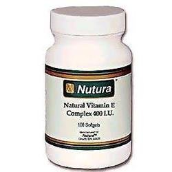 Natural Vitamin E - 400 Units Soft Gel