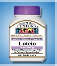 21St Century Lutein 20 Mg 60 Gel Caps