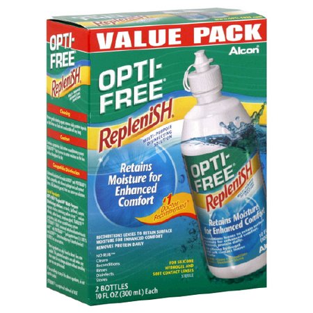 Image 0 of Alcon Opti-Free Replenish Multipurpose 2x10 Ml