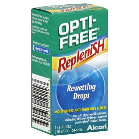 Alcon Opti-Free Replenish Rewetting Drop 10 Ml