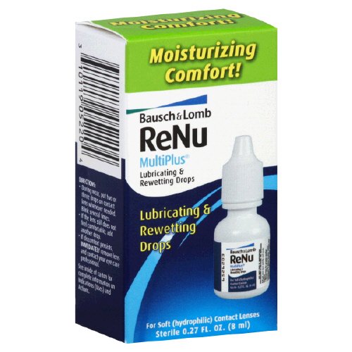 Bausch & Lomb Renu Multiplus Lubricating Rewetting Drop 8 Ml