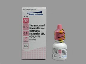 Tobramycin-Dexamethasone 0.3-0.1% Drop 10 Ml By Valeant Pharma 