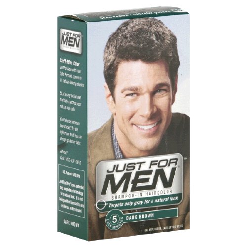 Just For Men Shampoo-In Dark Brown Hair Color
