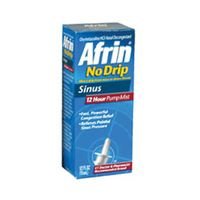 Image 0 of Afrin No Drip Sinus Nasal Spray 15 ml