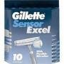 Image 0 of Gillette Sensor Cartridges For Men Refill Blades 10 Ct.