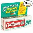 Cortizone 10 Maximum Strength Hydrocortisone Plus Aloe Anti-Itch Creme 2 Oz