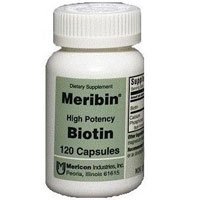 Mericon 5 Mg Biotin 120 Capsules.