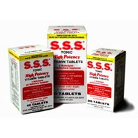 S.S.S. Tonic High Potency Multivitamin & Mineral Supplement Tablets 20