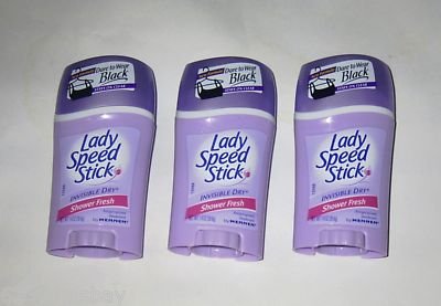Lady Speed Stick Antiperspirant Invisible Fr Shower 2.3 Oz