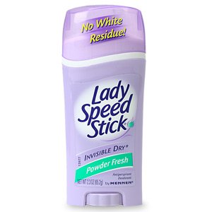 Lady Speed Stick Antiperspirant Invisible Powder Fr 2.3 Oz