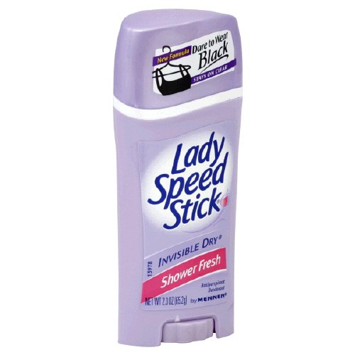 Lady Speed Stick Antiperspirant Invisible Shower Fr 2.3 Oz
