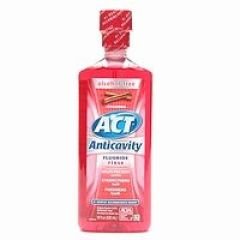 Act Anti cavity Alcohol Free Cinnamon 18 Oz