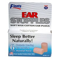 Ear Stopples Earplug Wax 12 Each (6 Pair)