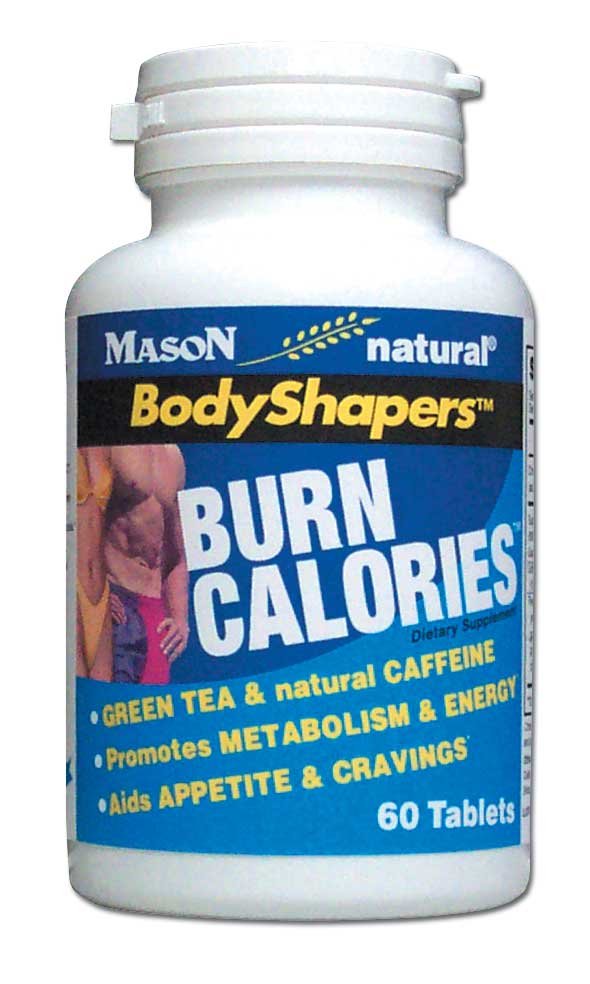 Body Shapers Burn Calories With Green Tea & Natural Caffeine Tablets 60