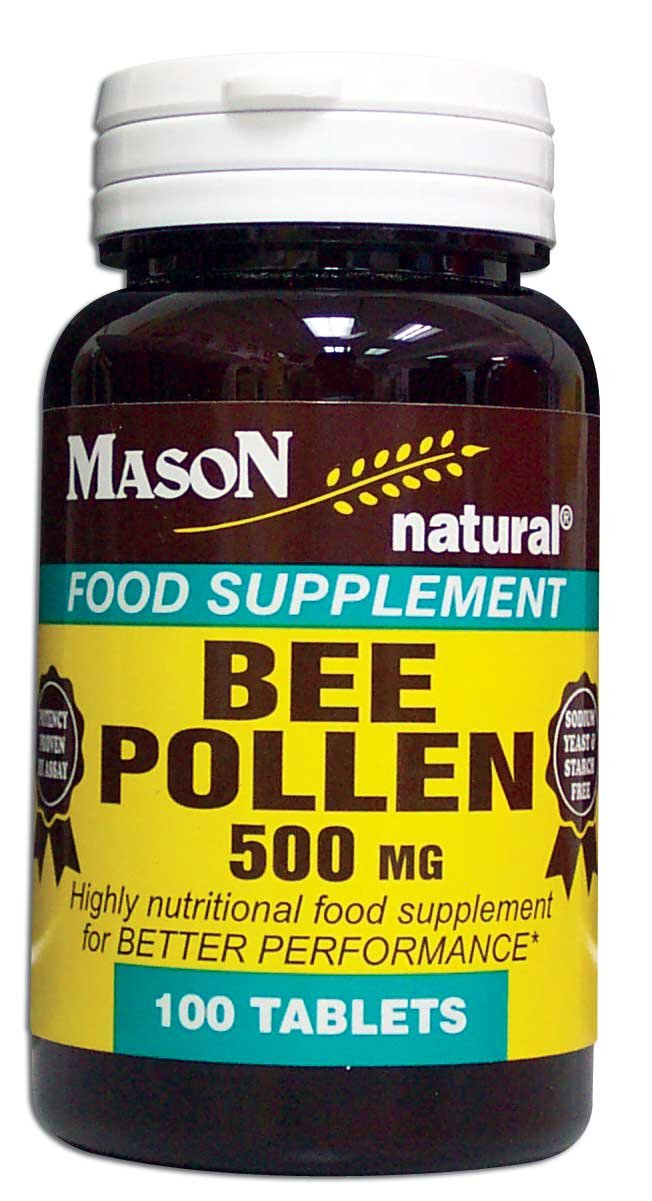 Bee Pollen 500 mg Food Supplements Tablets 100