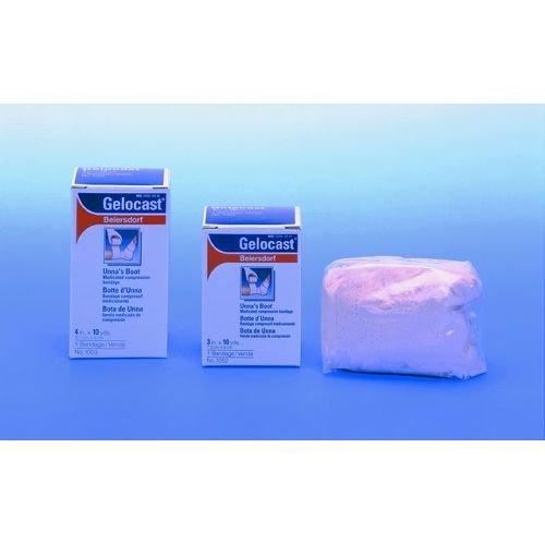 Gelocast Unnas Boot With Calamine 4X 10 Yds Bandage