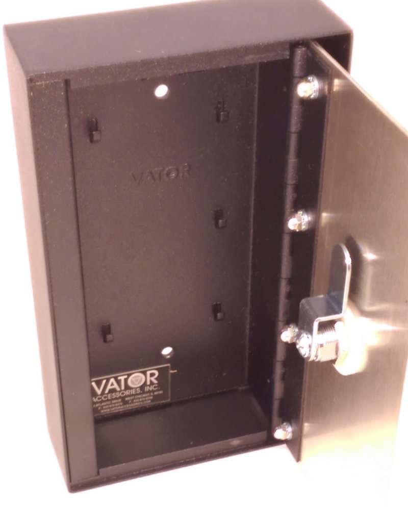 Image 1 of MKB-COMB ELEVATOR PERSONNEL ONLY KEY BOX WITH COMBINATION LOCK