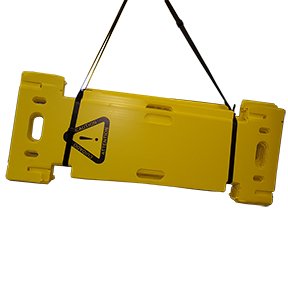 Image 2 of PORTABLE ACCORDION-FOLD POLYPROPYLENE BARRICADE SET