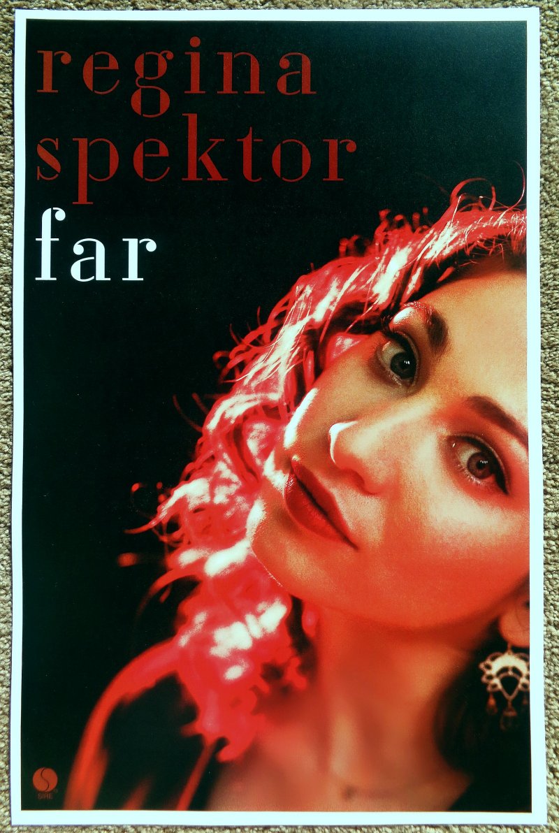 Image 1 of Spektor REGINA SPEKTOR Far POSTER Album 2-Sided 11x17 