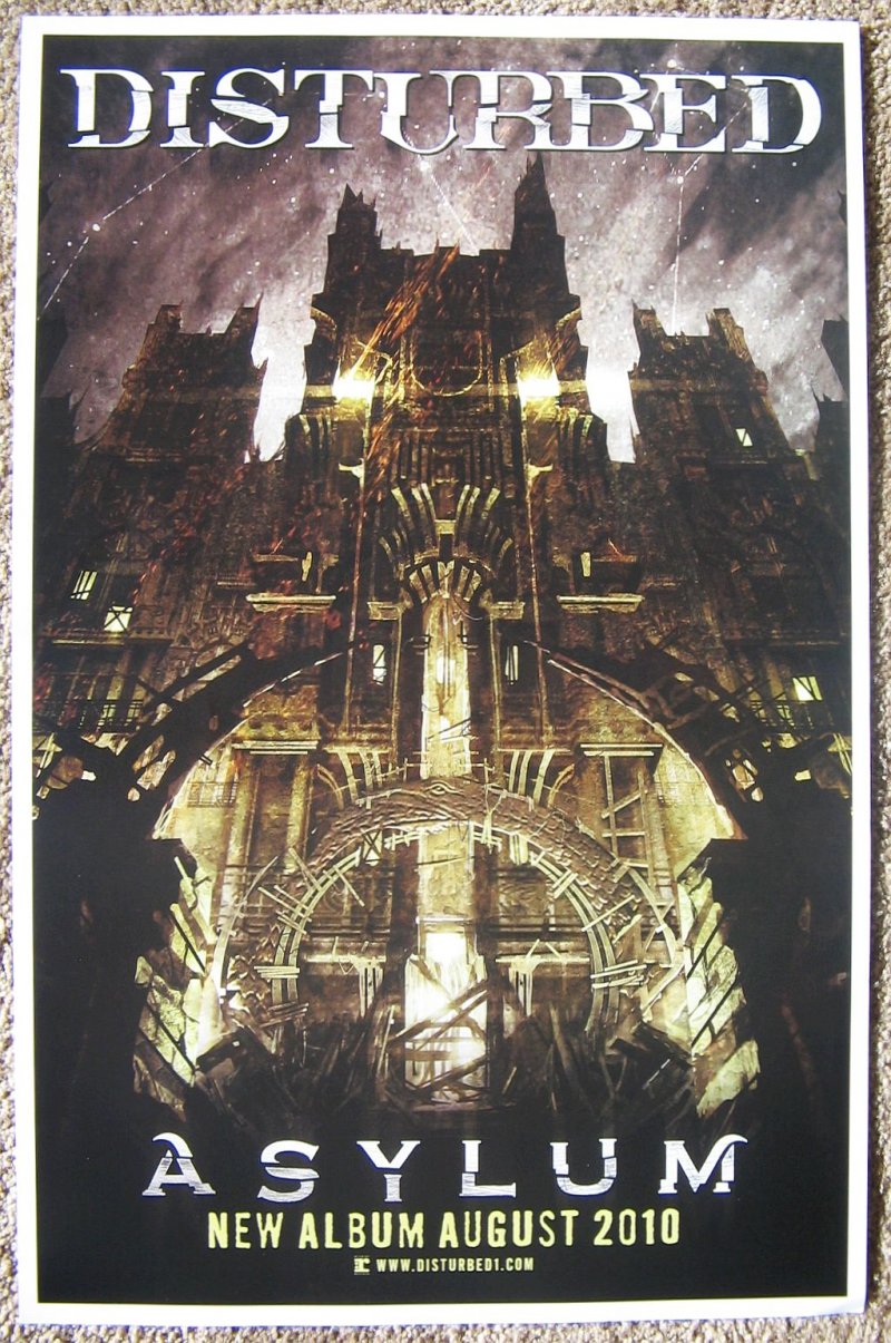 DISTURBED Album POSTER Asylum 11x17