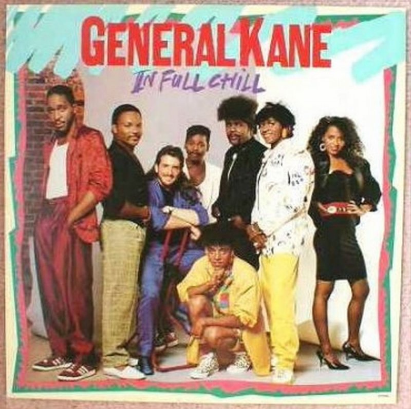 GENERAL KANE Album POSTER In Full Chill 2-Sided 12x12 