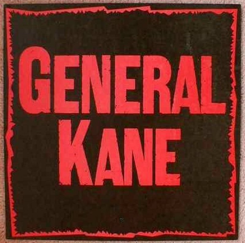 Image 1 of GENERAL KANE Album POSTER In Full Chill 2-Sided 12x12 