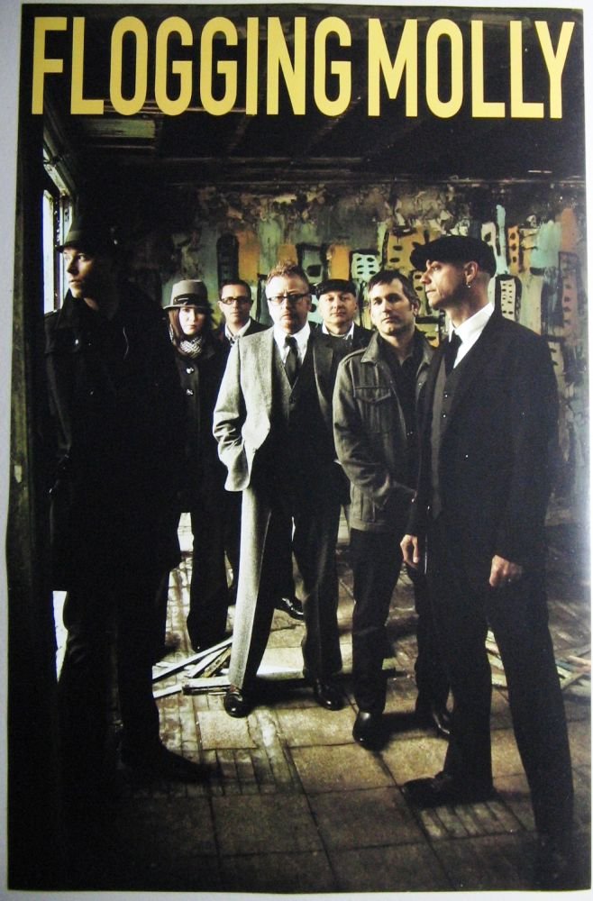 Image 0 of FLOGGING MOLLY Album POSTER Speed Of Darkness 11x17 
