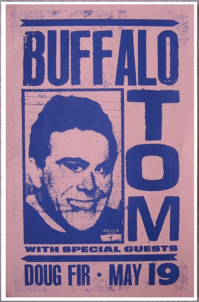 Image 0 of BUFFALO TOM Portland Oregon 2011 Gig Concert POSTER