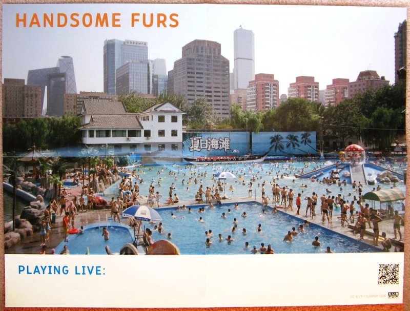 Image 0 of HANDSOME FURS Album POSTER Sound Kapital 24x18