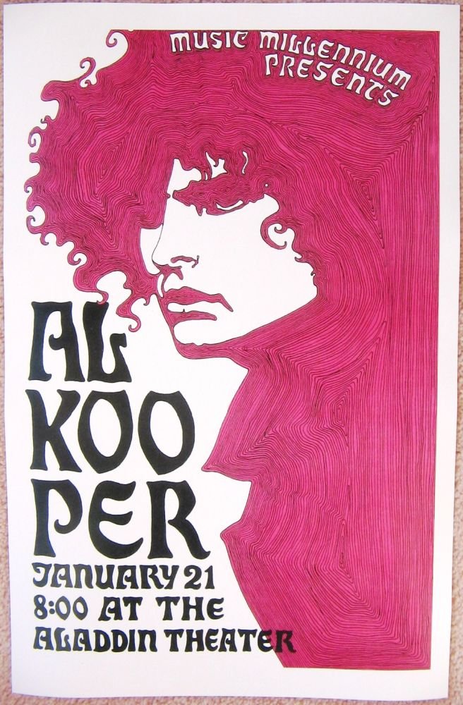 Image 0 of Kooper AL KOOPER 2007 Gig POSTER Portland Oregon Concert