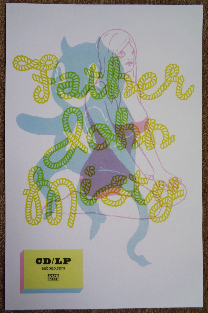 Image 1 of FATHER JOHN MISTY Fear Fun POSTER 2-Sided 