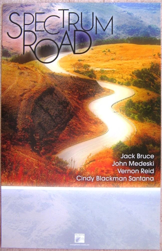 Image 0 of SPECTRUM ROAD Album POSTER Jack Bruce / John Medeski / Cindy Santana / V. Reid