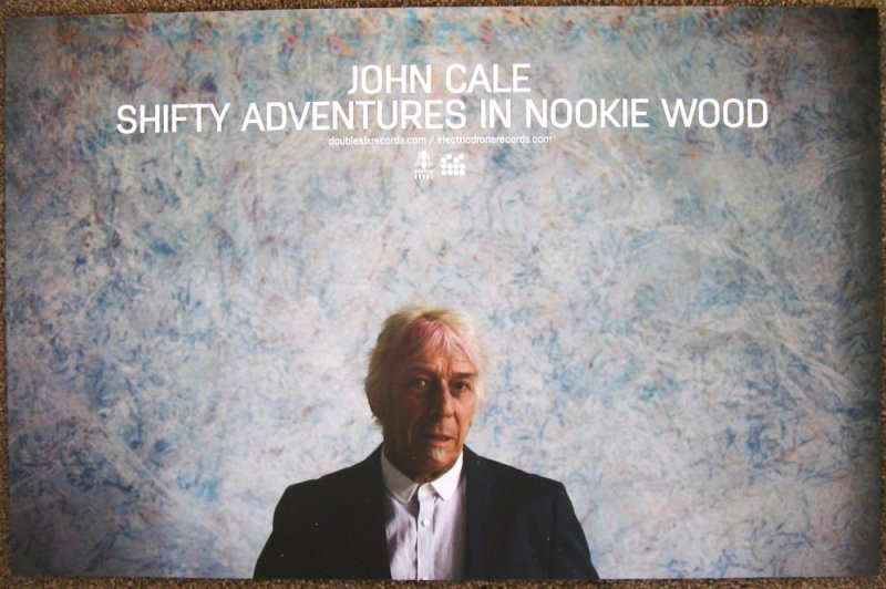 Image 1 of Cale JOHN CALE POSTER Shifty Adventures In Nookie Wood 2Side VELVET UNDERGROUND