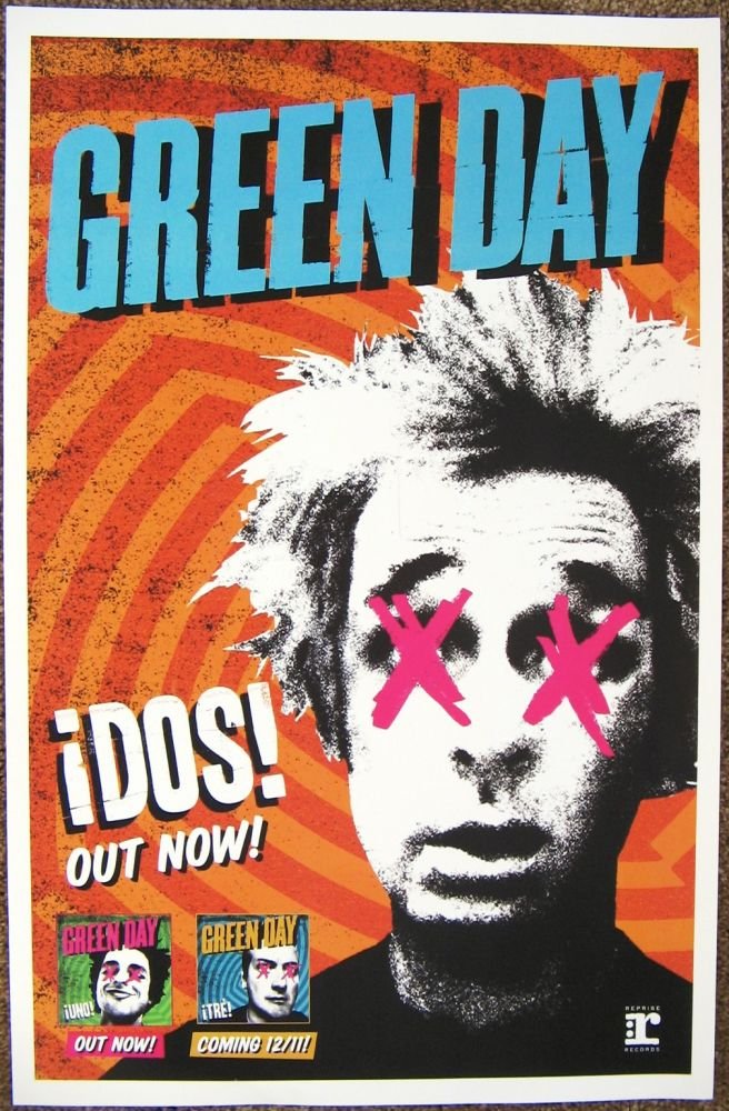 Image 0 of GREEN DAY Album POSTER I Dos 11x17