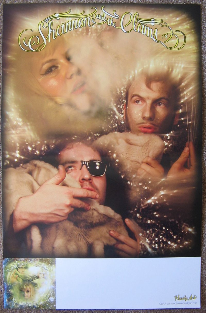 Image 0 of SHANNON AND THE CLAMS Album POSTER Dreams In The Rat Race 