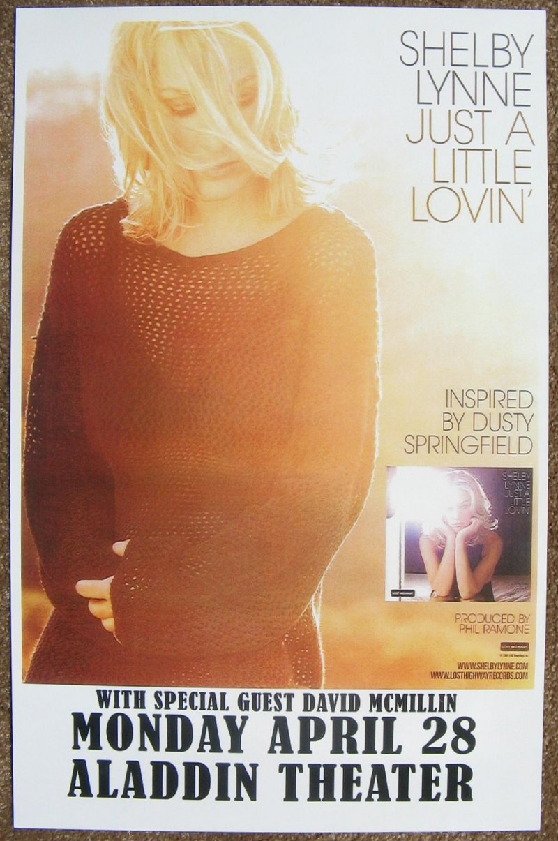 Image 0 of Lynne SHELBY LYNNE 2008 Gig POSTER Portland Oregon Concert 