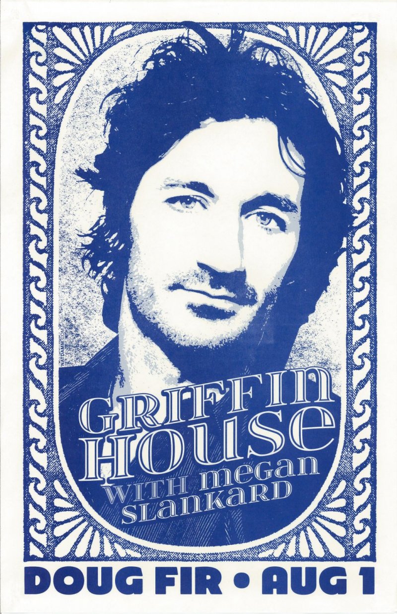 Image 0 of House GRIFFIN HOUSE 2012 Gig POSTER Portland Oregon Concert