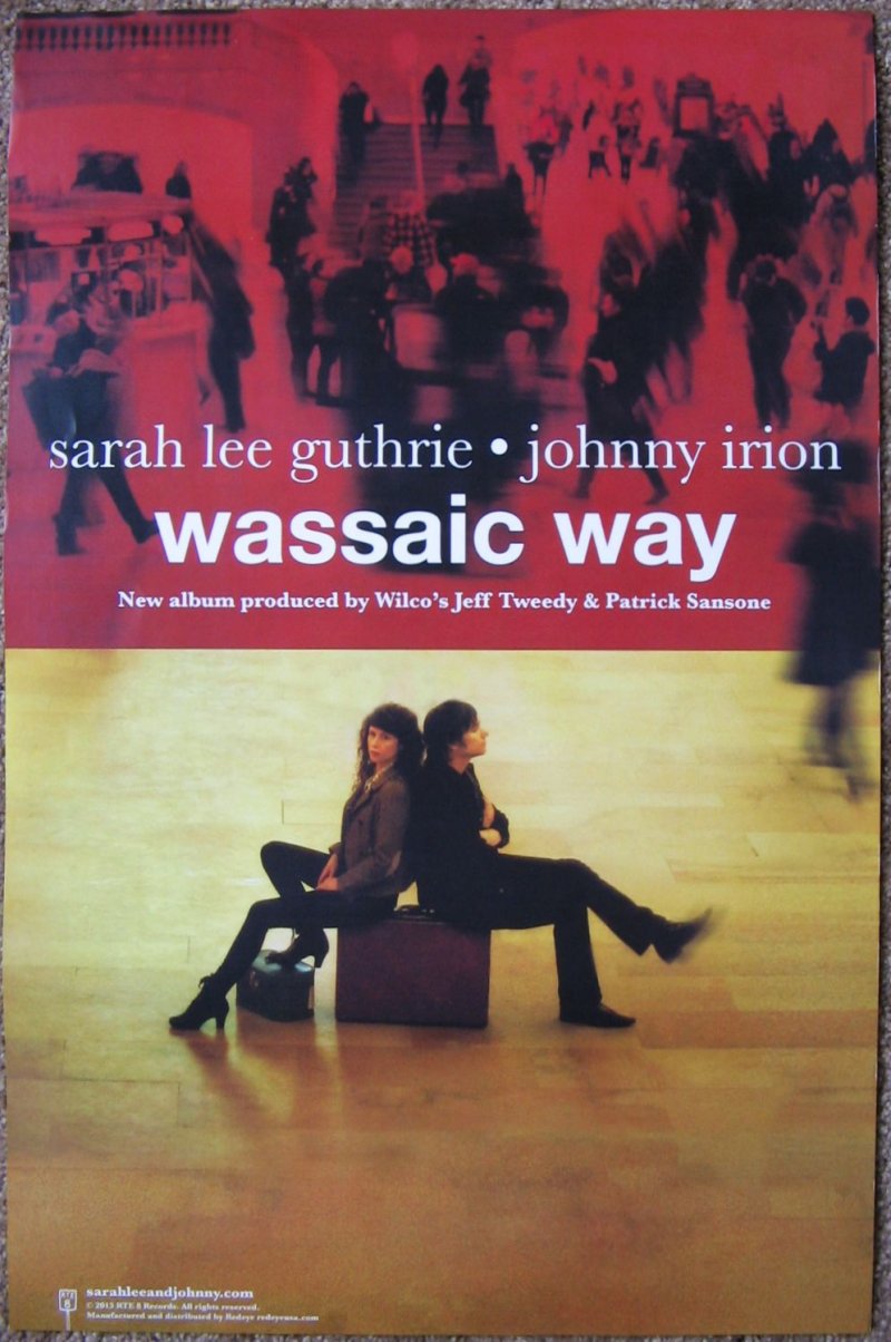 Image 0 of Guthrie SARAH LEE GUTHRIE & JOHNNY IRION Album POSTER Wassaic Way 