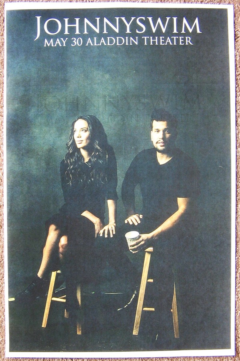 Image 0 of JOHNNYSWIM 2014 Gig POSTER Portland Oregon Concert