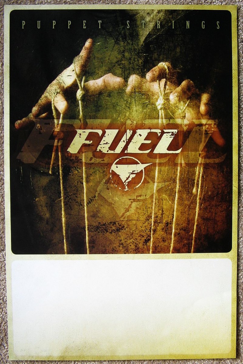 Image 0 of FUEL Album POSTER Puppet Strings 11x17