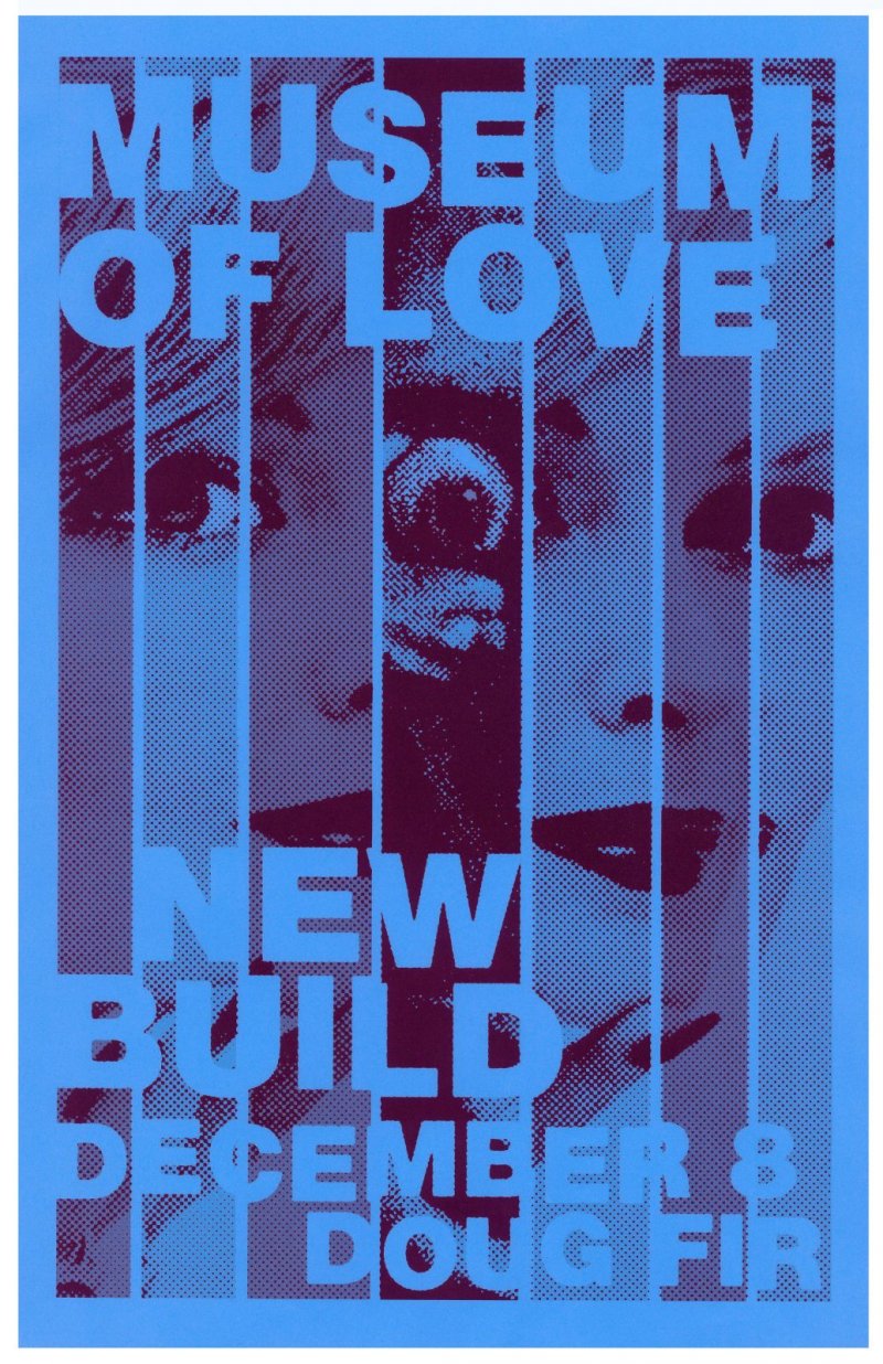 Image 0 of MUSEUM OF LOVE 2014 Gig POSTER Portland Oregon Concert