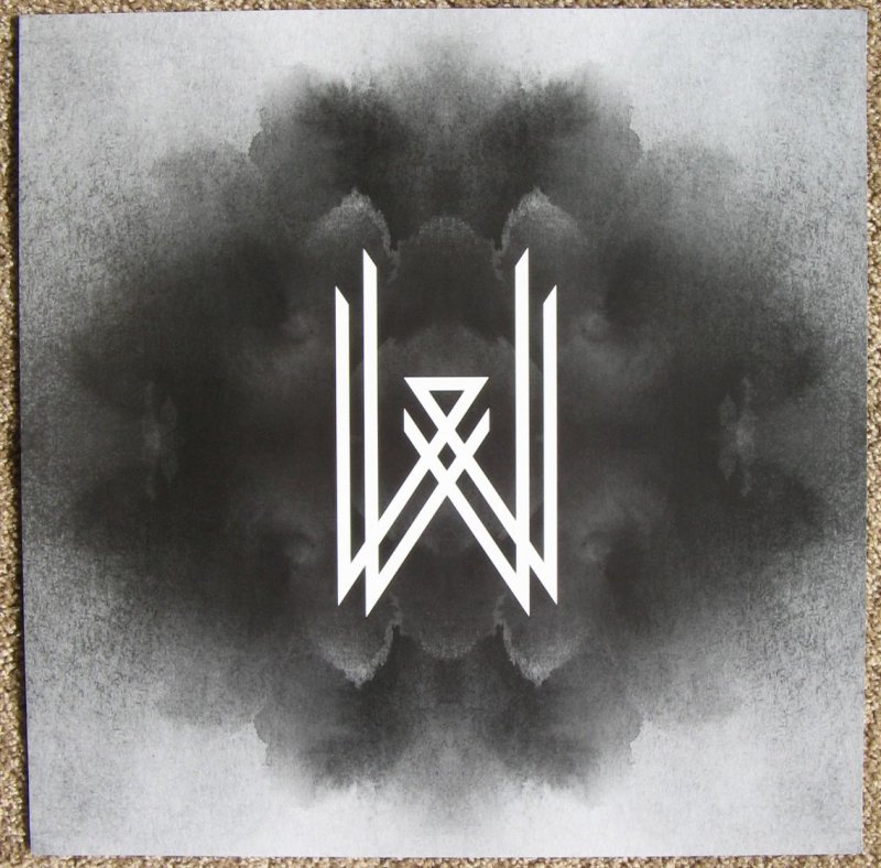 Image 1 of WOVENWAR Album POSTER 2-Sided Self-Titled Debut 12x12