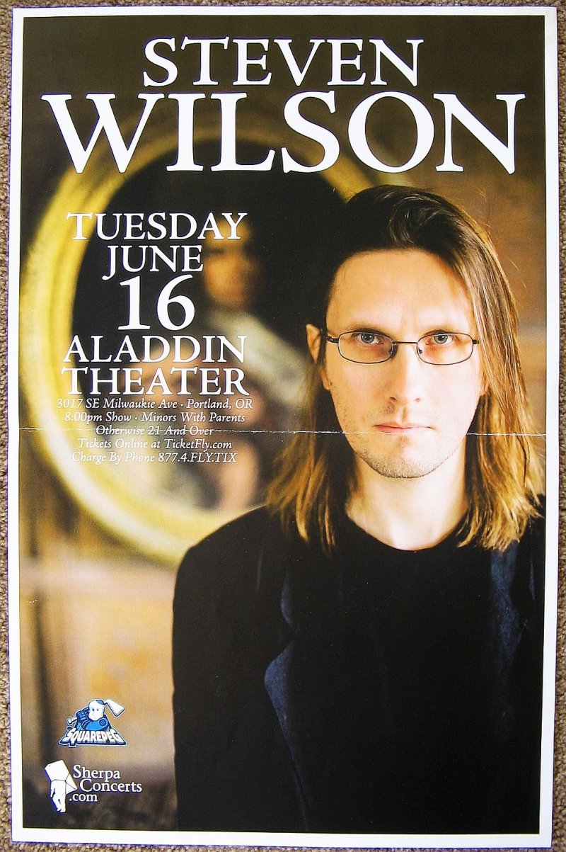 Image 0 of Wilson STEVEN WILSON Porcupine Tree POSTER 2015 Gig  Portland Oregon Concert