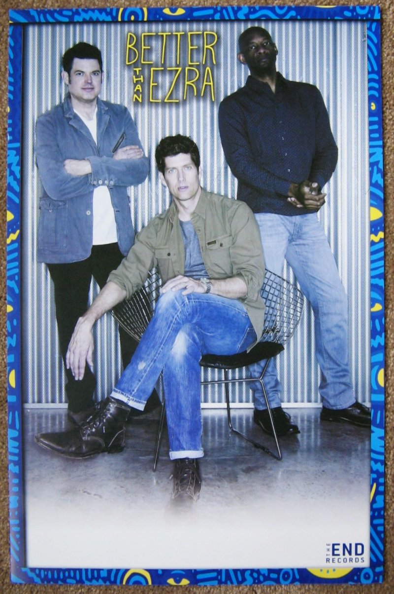 Image 0 of BETTER THAN EZRA Album POSTER All Together Now