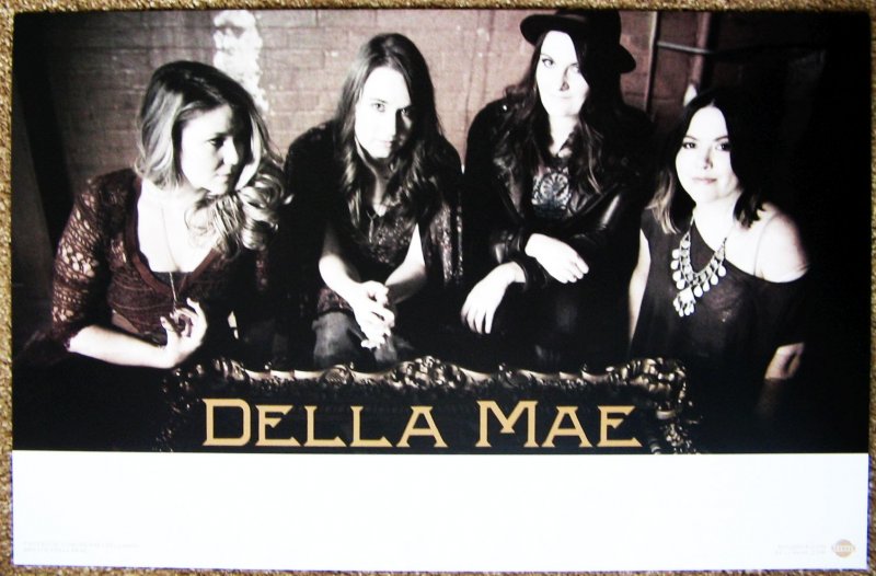 DELLA MAE Album POSTER Self-Titled 11x17