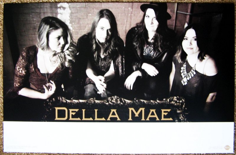 Image 0 of DELLA MAE Album POSTER Self-Titled 11x17