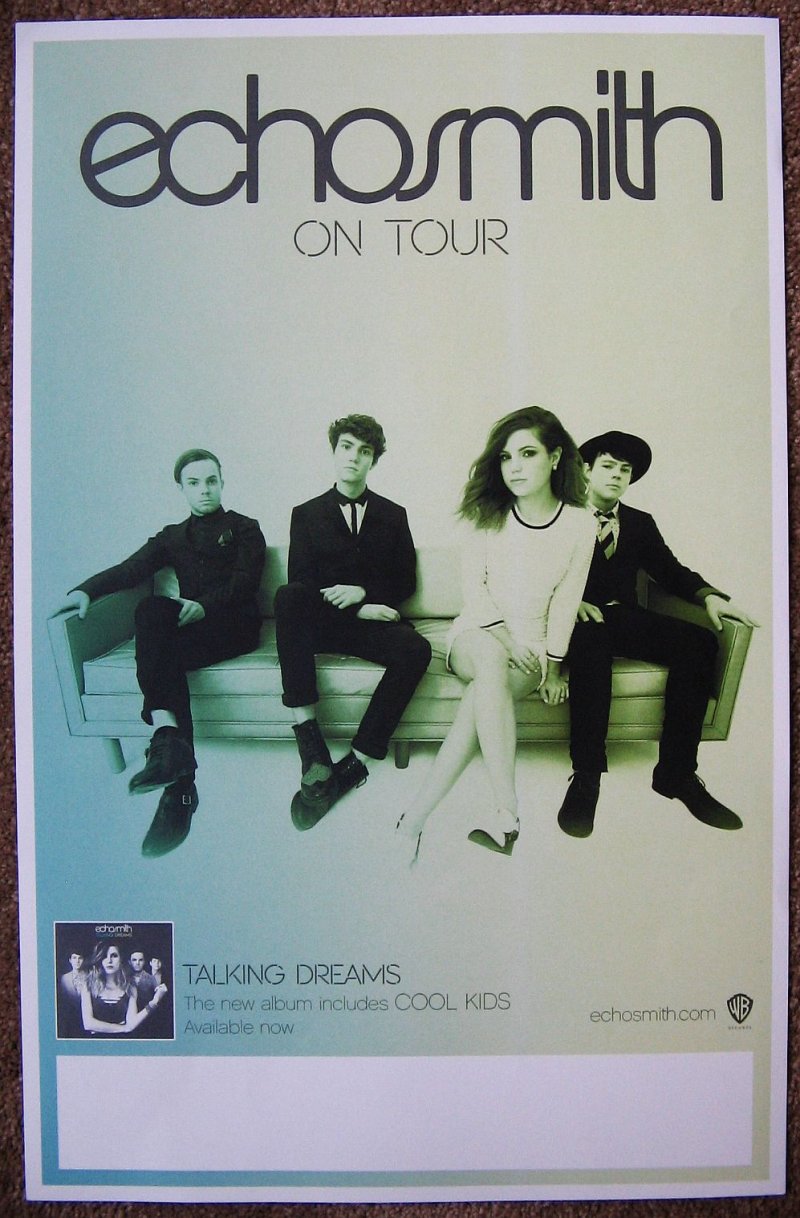 Image 1 of ECHOSMITH Album POSTER Talking Dreams 2-Sided